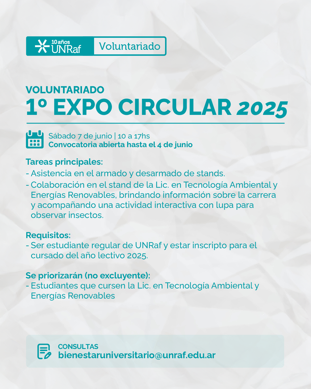 Expo circular voluntariado 2