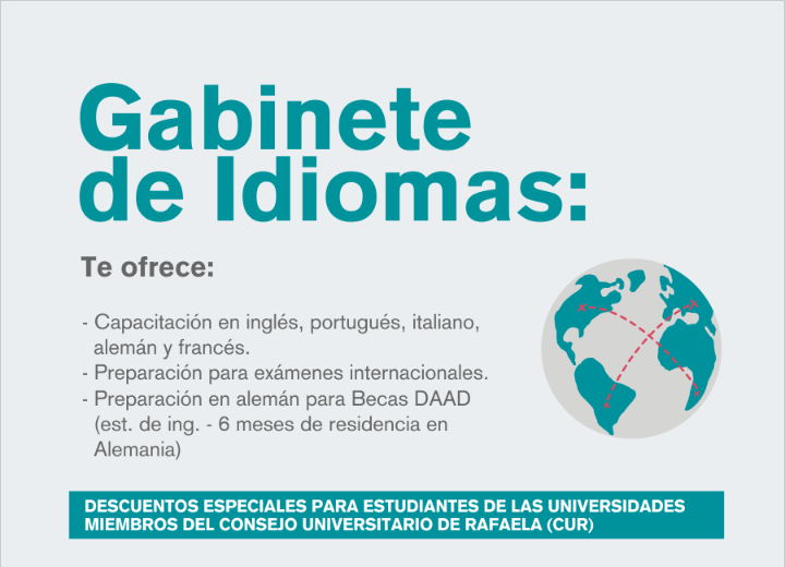 INSCRIPCIONES ABIERTAS PARA EL GABINETE COMPARTIDO DE IDIOMAS