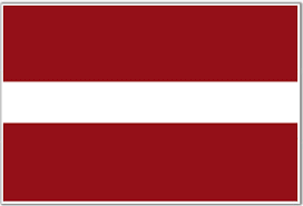 bandera Letonia