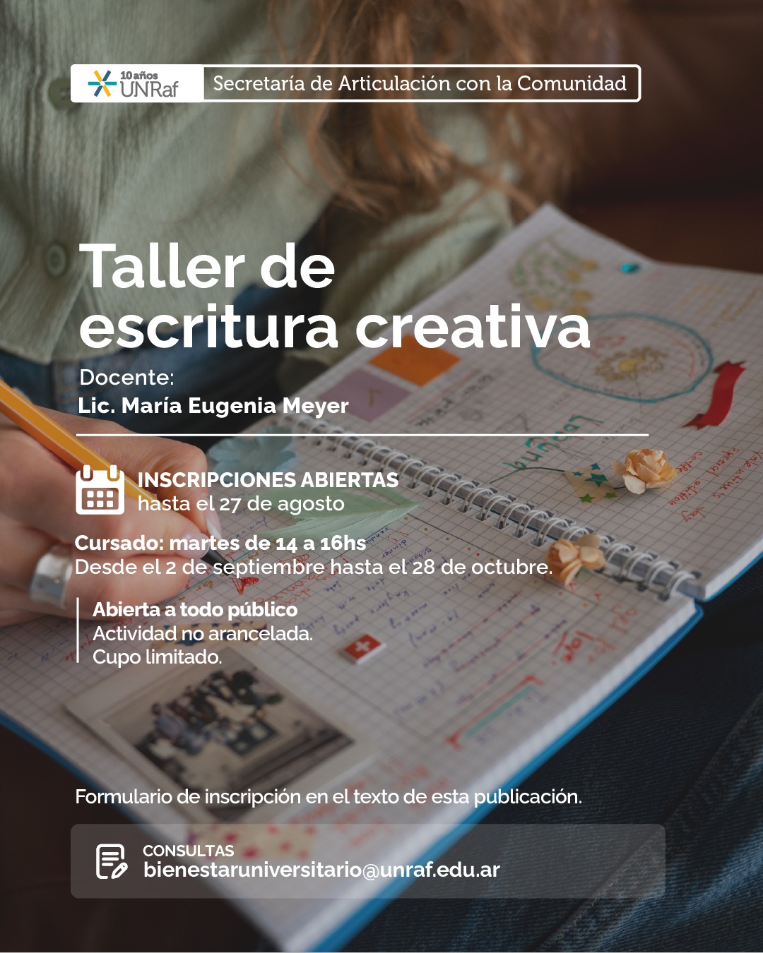 tALLER Escritura creativa feed