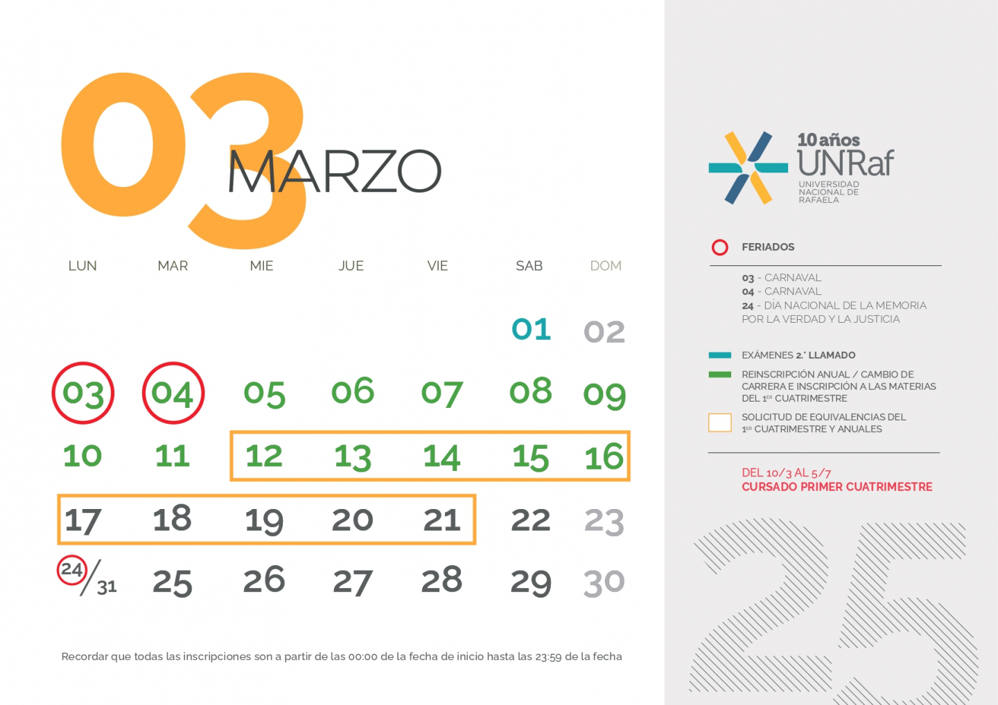 Calendario escolar 2025 fes cuautitlan 5