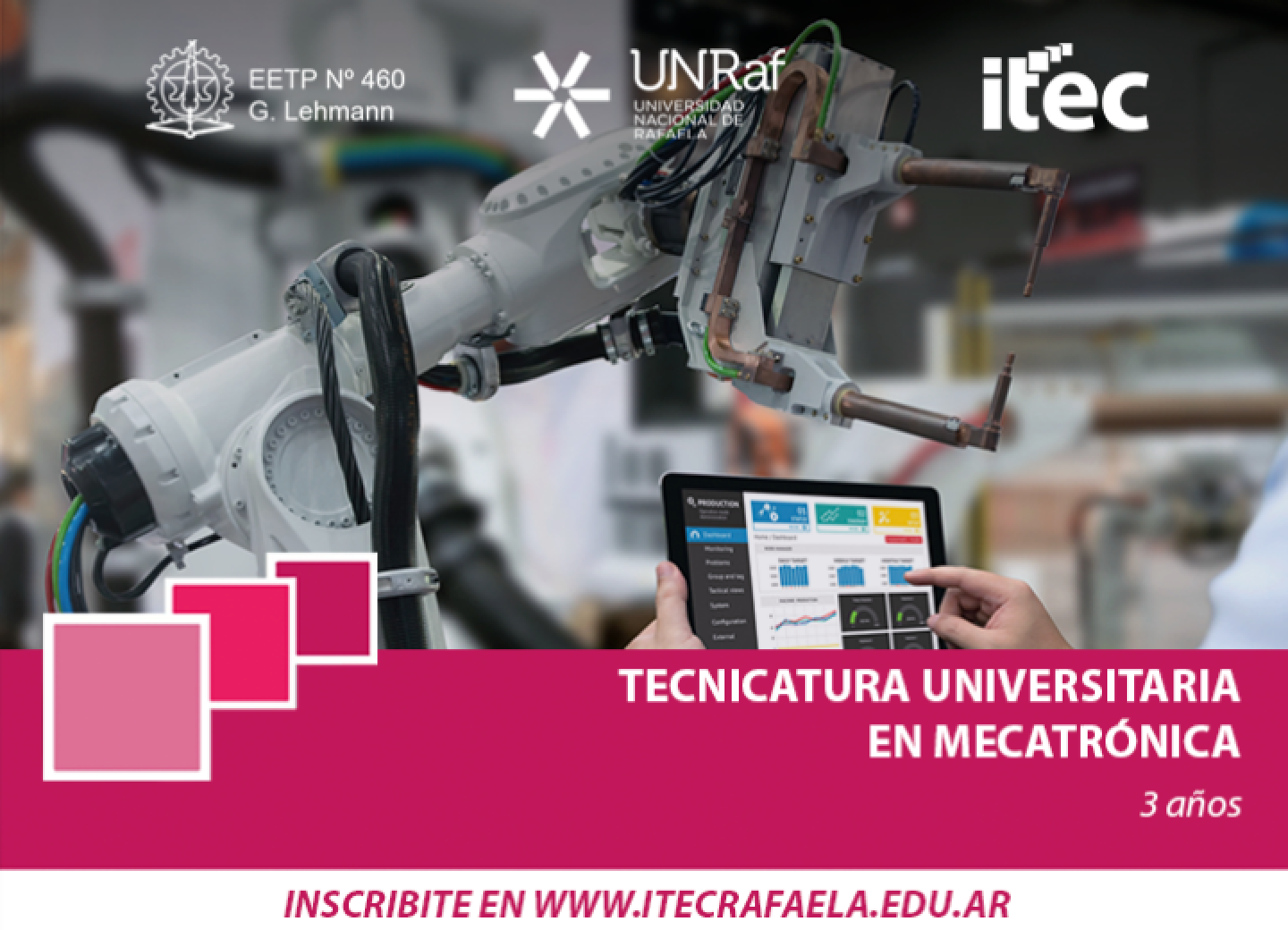 NUEVA TECNICATURA UNIVERSITARIA EN MECATRÓNICA NUEVA TECNICATURA UNIVERSITARIA EN MECATRÓNICA